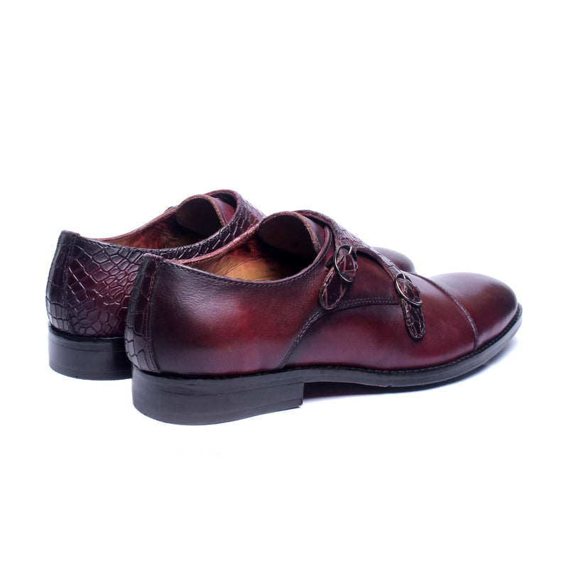 Twin Texture Double Monk Strap