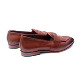 Loafers With Saddle&Fringes