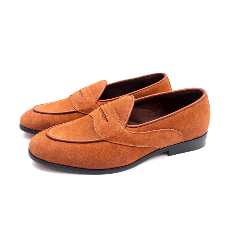 Full Saddle Penny Loafers