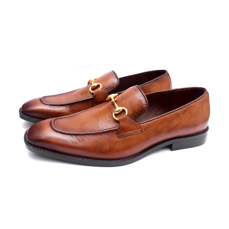 Horsebit Loafers Tan