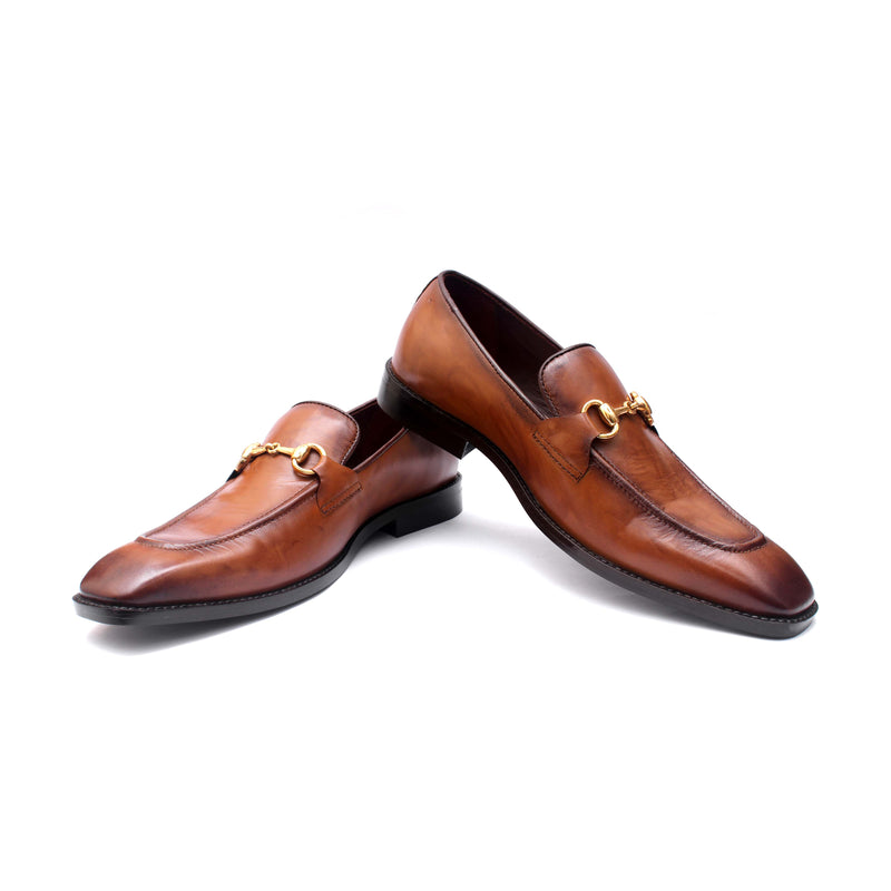 Horsebit Loafers Tan