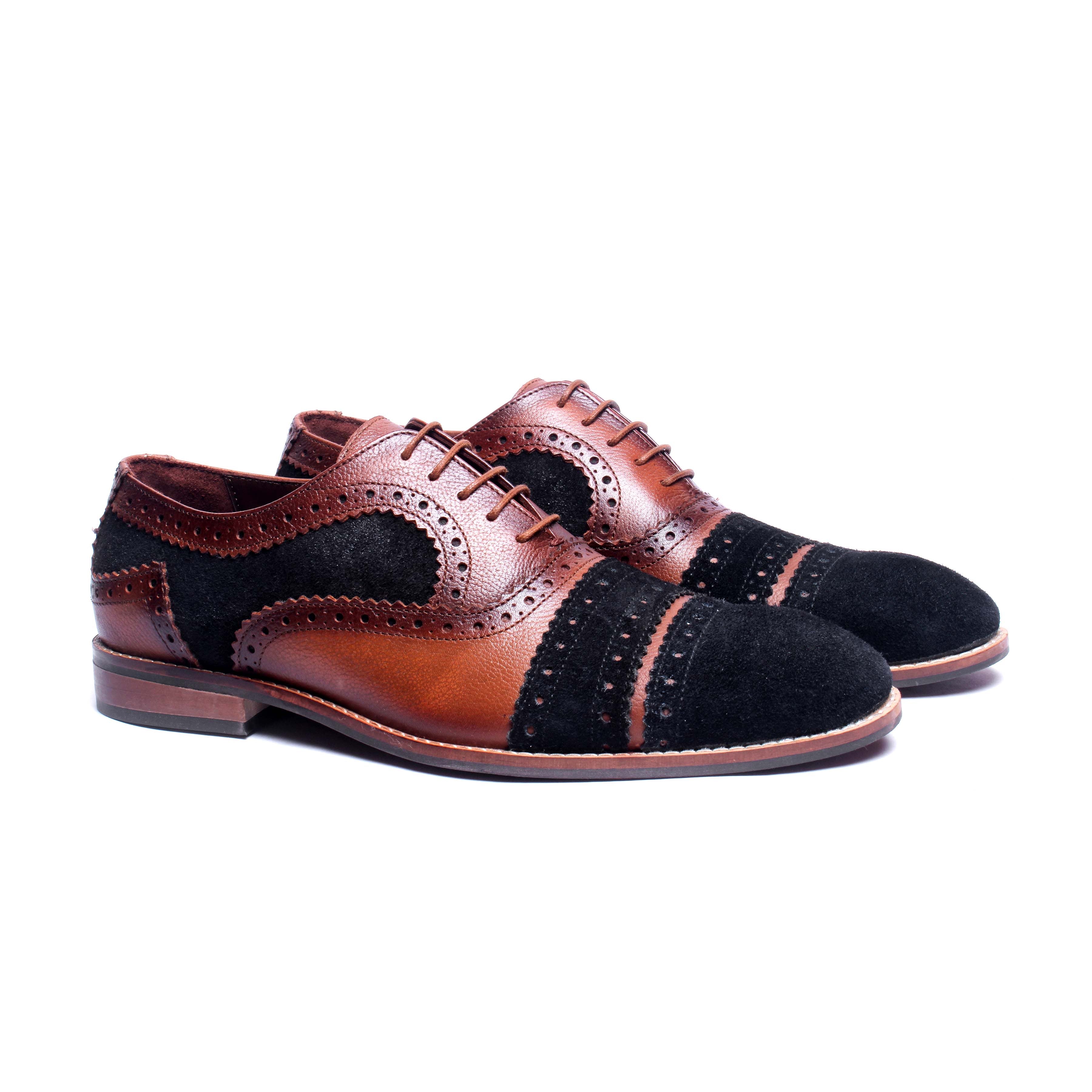 Super Brogue Oxfords- Combi