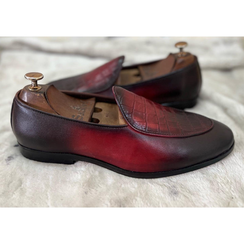 Belgian Loafers Hand Patina