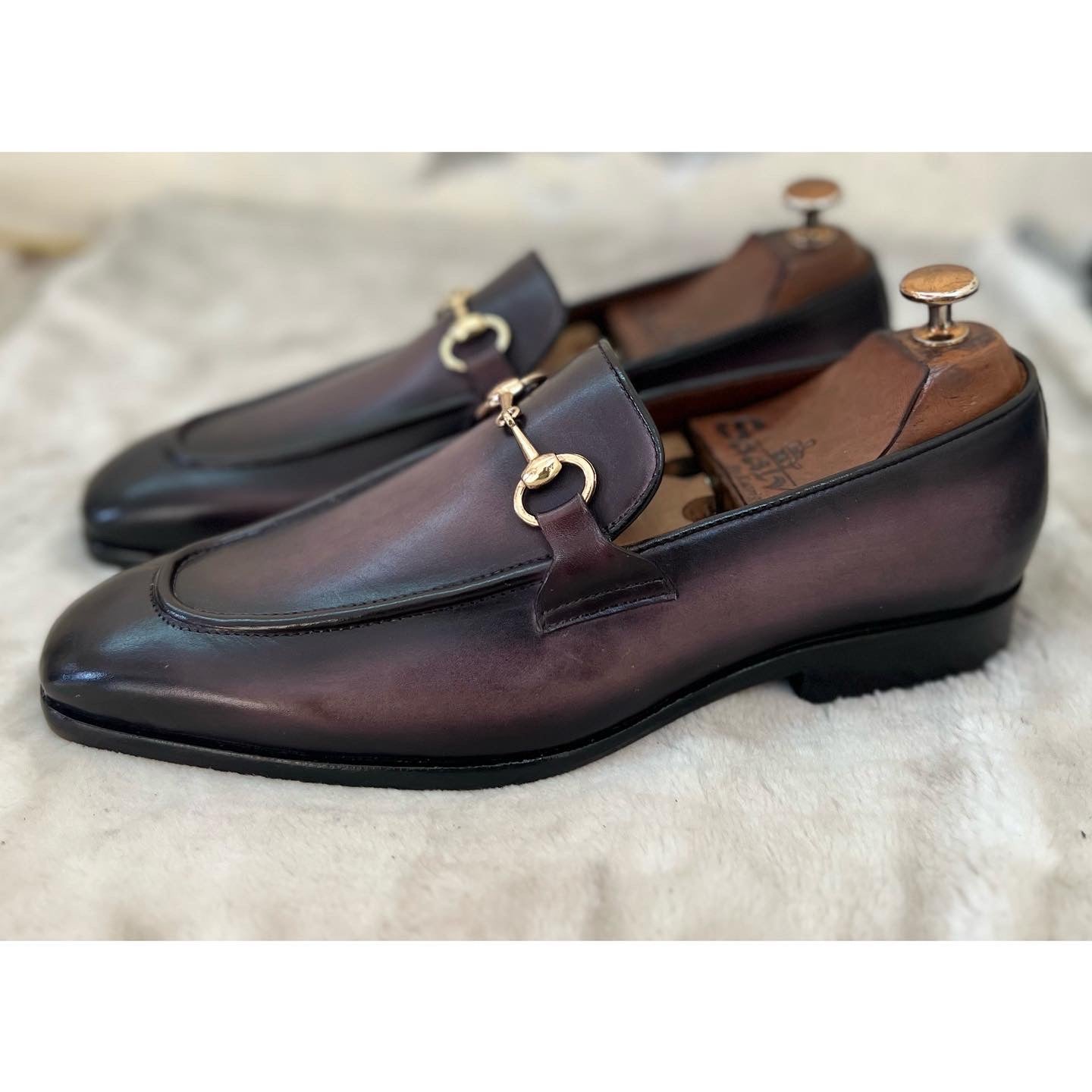 Horsebit Loafers Hand Patina