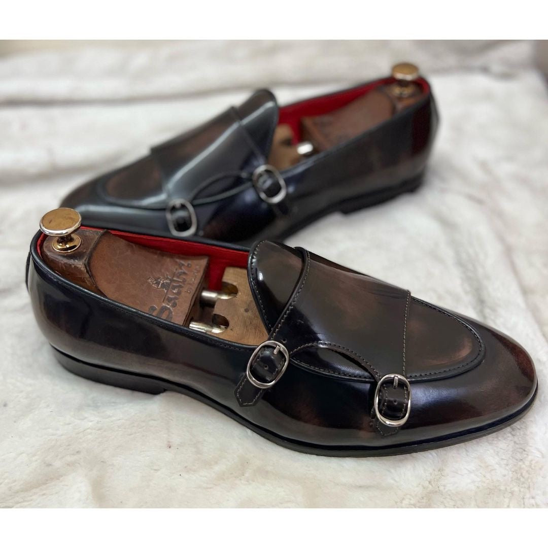 Belgian Monk Strap Brown