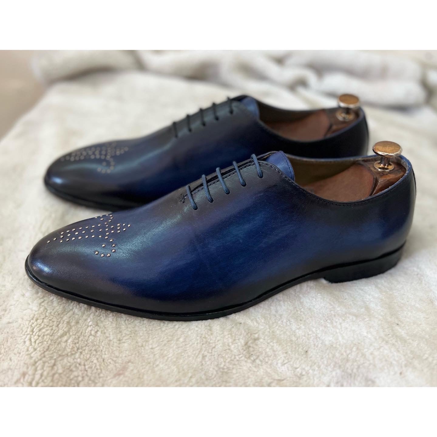 Wholecut Oxfords Blue Hp