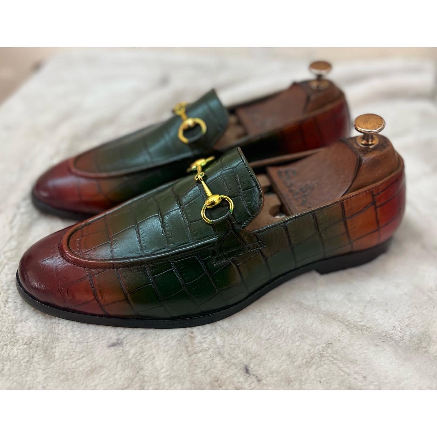 Multi Colour Horsebit Loafers