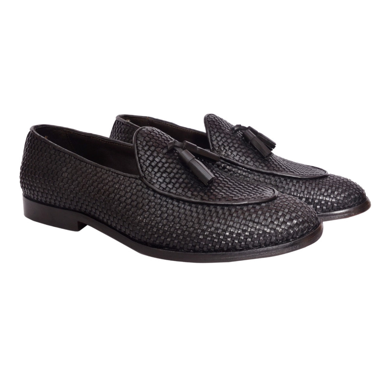 Belgian Loafers With Tassles - b