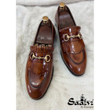 Horsebit Loafers With Fringes - bb