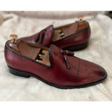 Brouge Loafers With Tassles