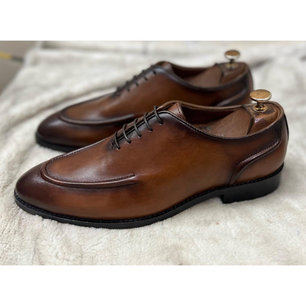 Brown Oxford Lace Up
