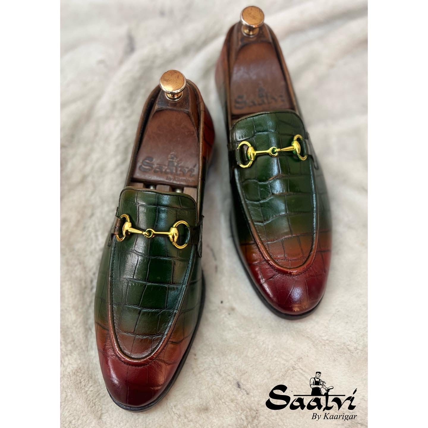 Multi Colour Horsebit Loafers