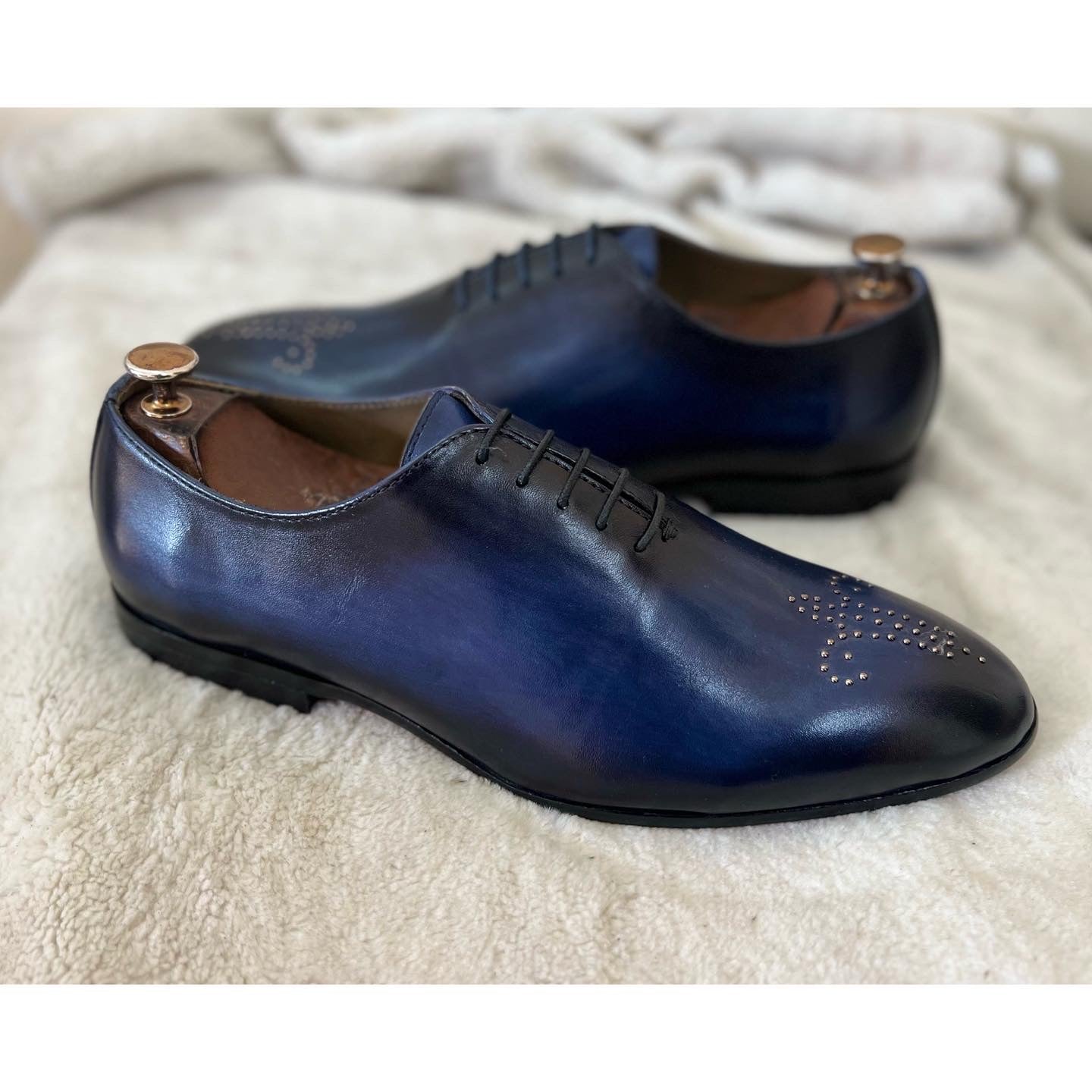 Wholecut Oxfords Blue Hp