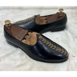 Black Leather Leaves Jalsa
