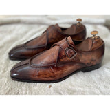 Single Monk Strap Hand finished