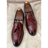 Brouge Loafers With Tassles