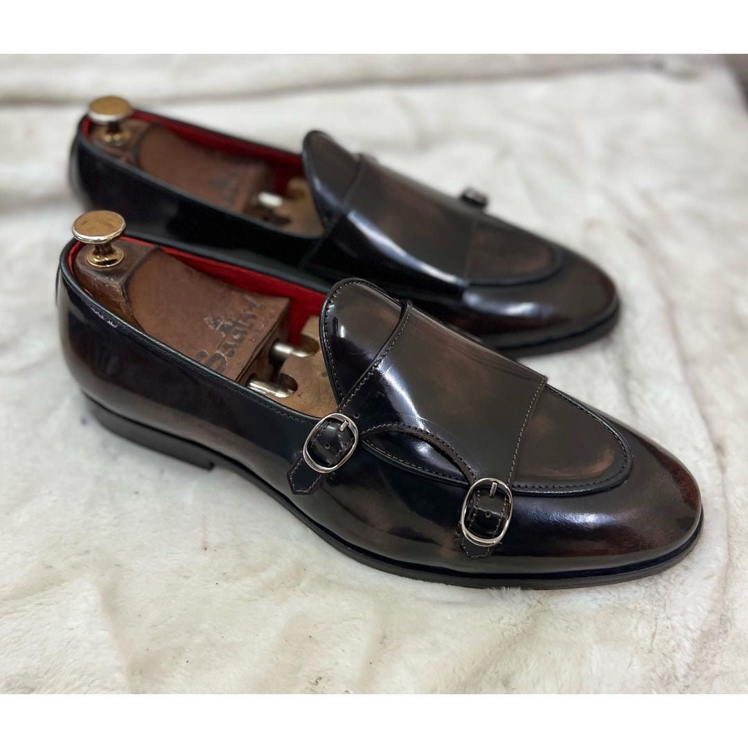 Belgian Monk Strap Brown