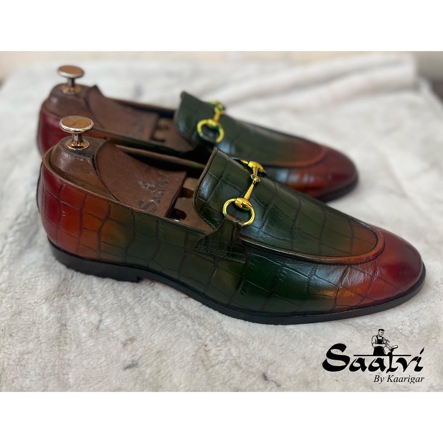 Multi Colour Horsebit Loafers