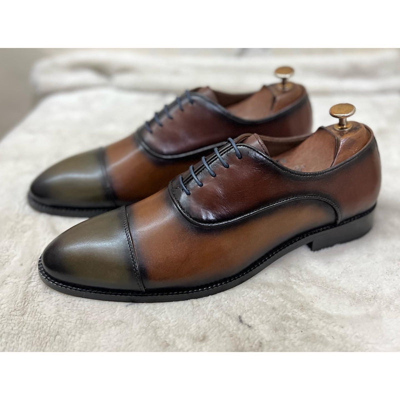 Multi Colour Oxfords Hand Finished