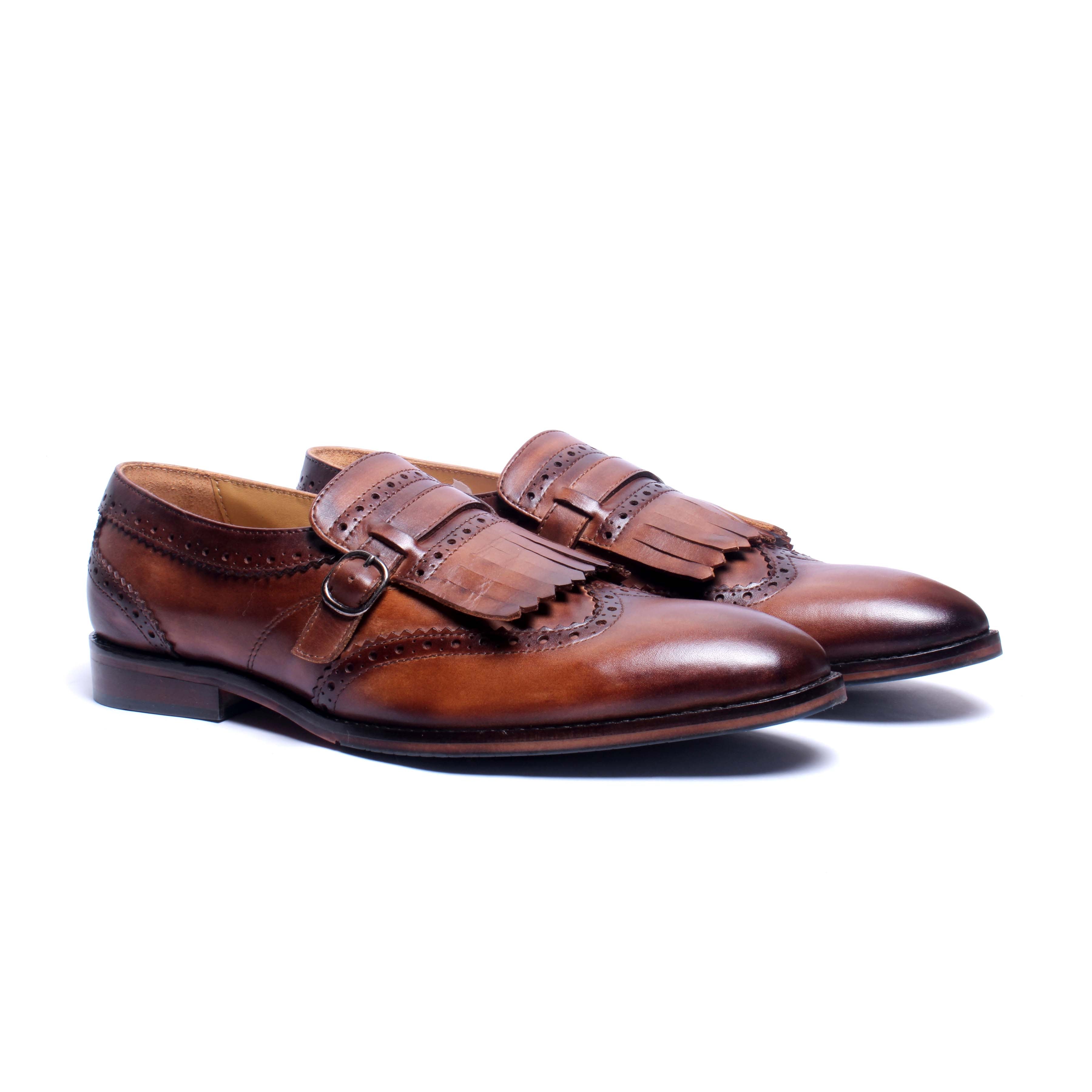 Wingcap Monk Loafers - HP