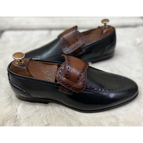Black Butterfly Loafers