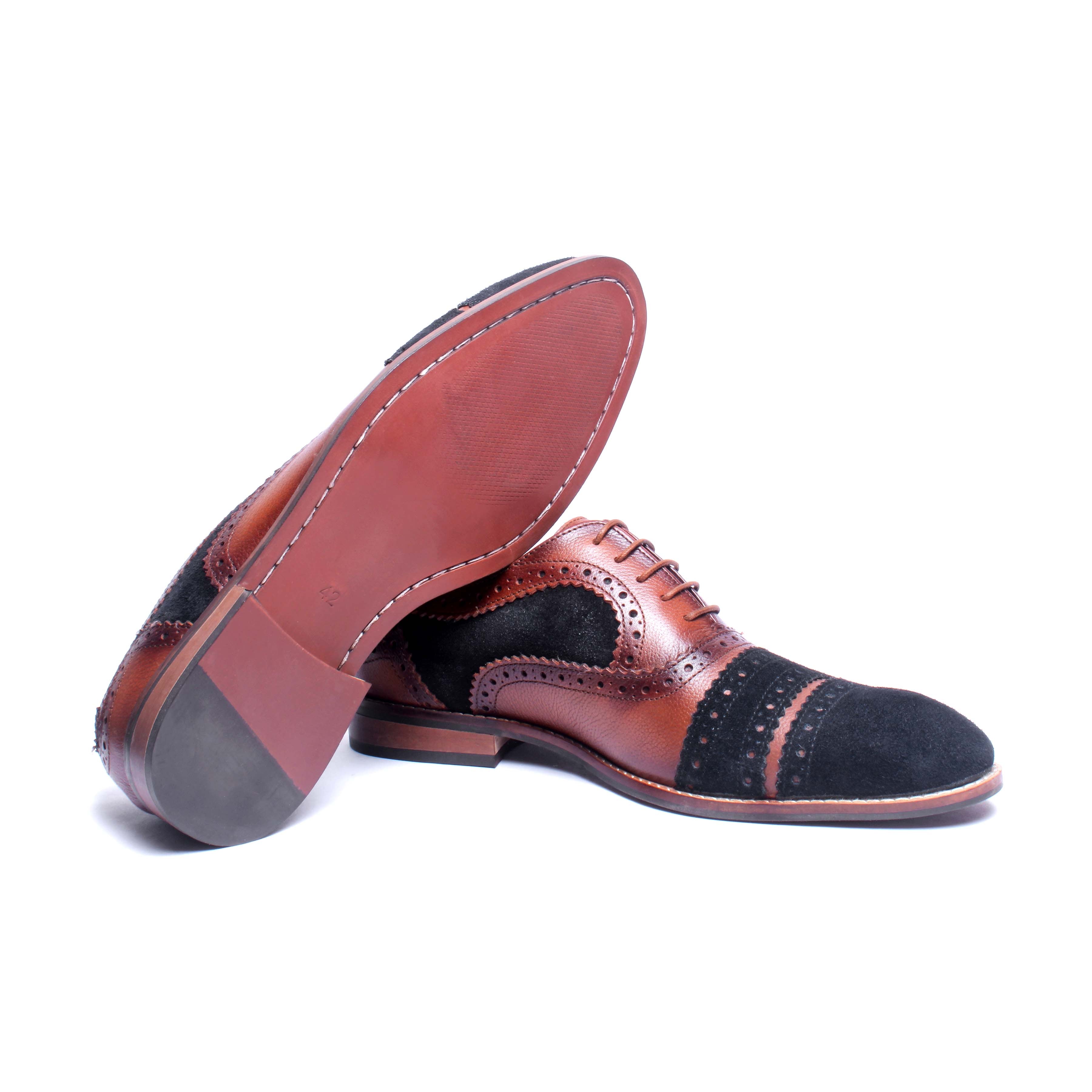 Super Brogue Oxfords- Combi