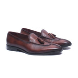 Brown Loafers With Tassels Ndm