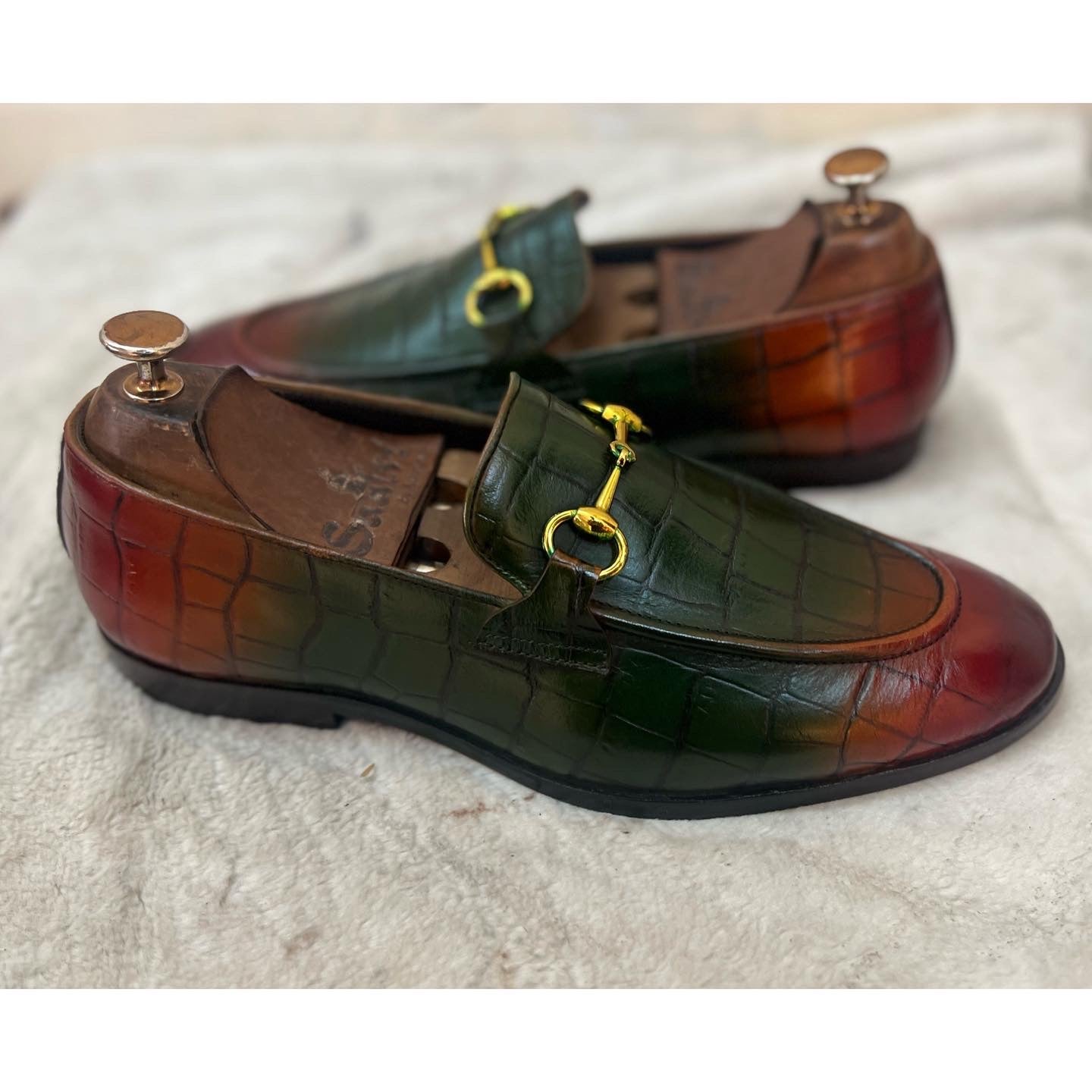 Multi Colour Horsebit Loafers