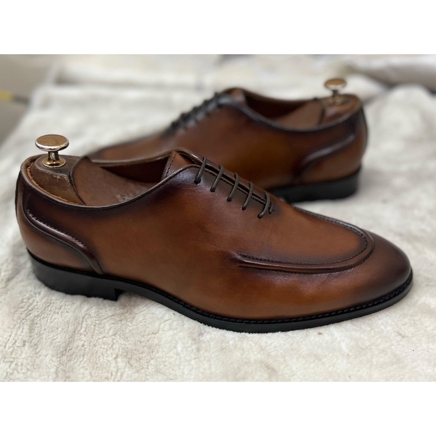 Brown Oxford Lace Up