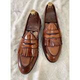 Penny Loafers W Fringes Brushoff