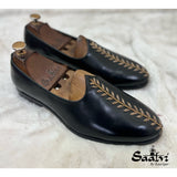 Black Leather Leaves Jalsa