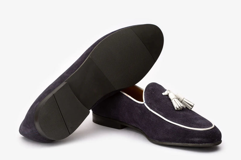 Belgian Loafers With Tassel -B