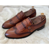 Wingcap Monk Loafers