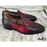 Belgian Loafers Hand Patina