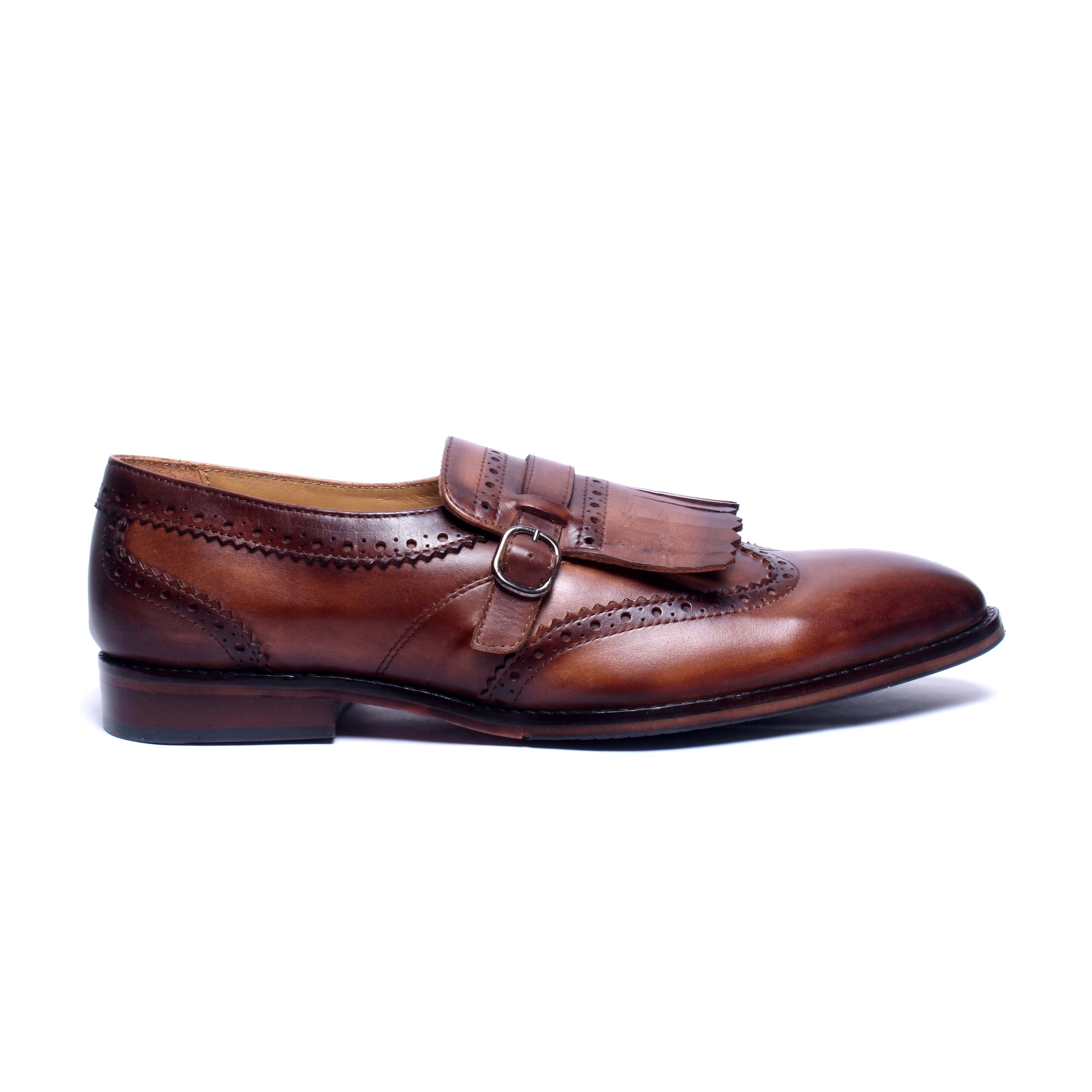 Wingcap Monk Loafers - HP