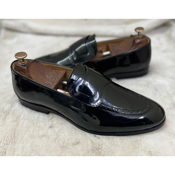 Patent Butterfly Loafers